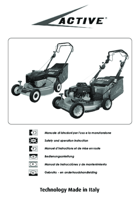 Herbes et entretien - Tondeuses thermiques - Tondeuse professionelle 5400 SA