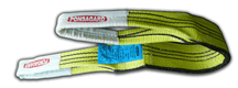 Quincaillerie - Arrimage - Elingue plate 2 boucles 90 mm 3 T 3 m