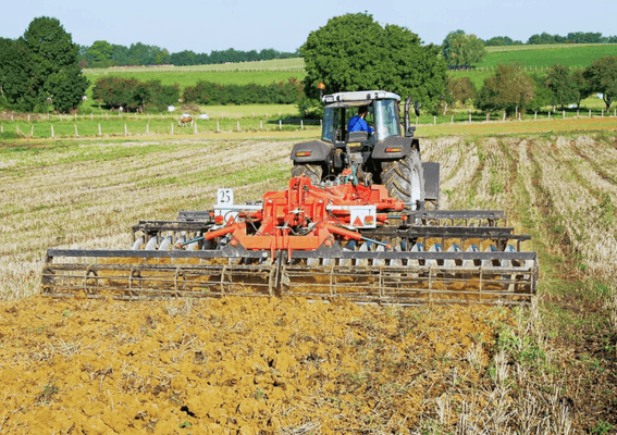 Travail du sol - Déchaumeurs à disques - Cover crops  en V autoporteur MONODIS V