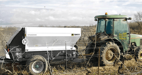 Fertilisation, épandage - Distributeurs d'engrais - Distributeur traîné d'engrais organiques EPANDOR S25