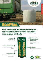 Consommables récolte - Film - Film d'enrubannage ECO PLUS