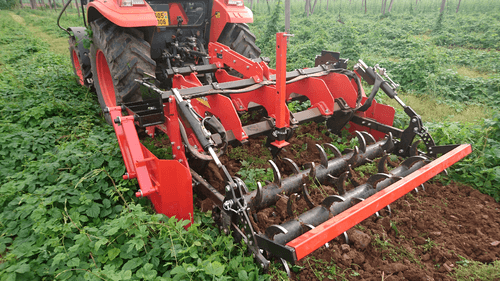 Travail du sol - Outils à dents - Décompacteur 2 rangées
