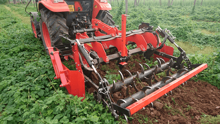 Travail du sol - Outils à dents - Décompacteur 2 rangées