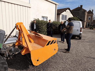 Entretien - Binage, désherbage - Rouleau destructeur VITICUT
