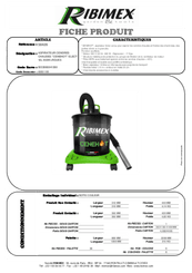 Nettoyeurs, aspirateurs - Aspirateurs - Aspirateur de cendres froides