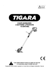 Herbes et entretien - Débroussailleuse à batterie - Coupe bordure à batterie TG CB 4030 BL